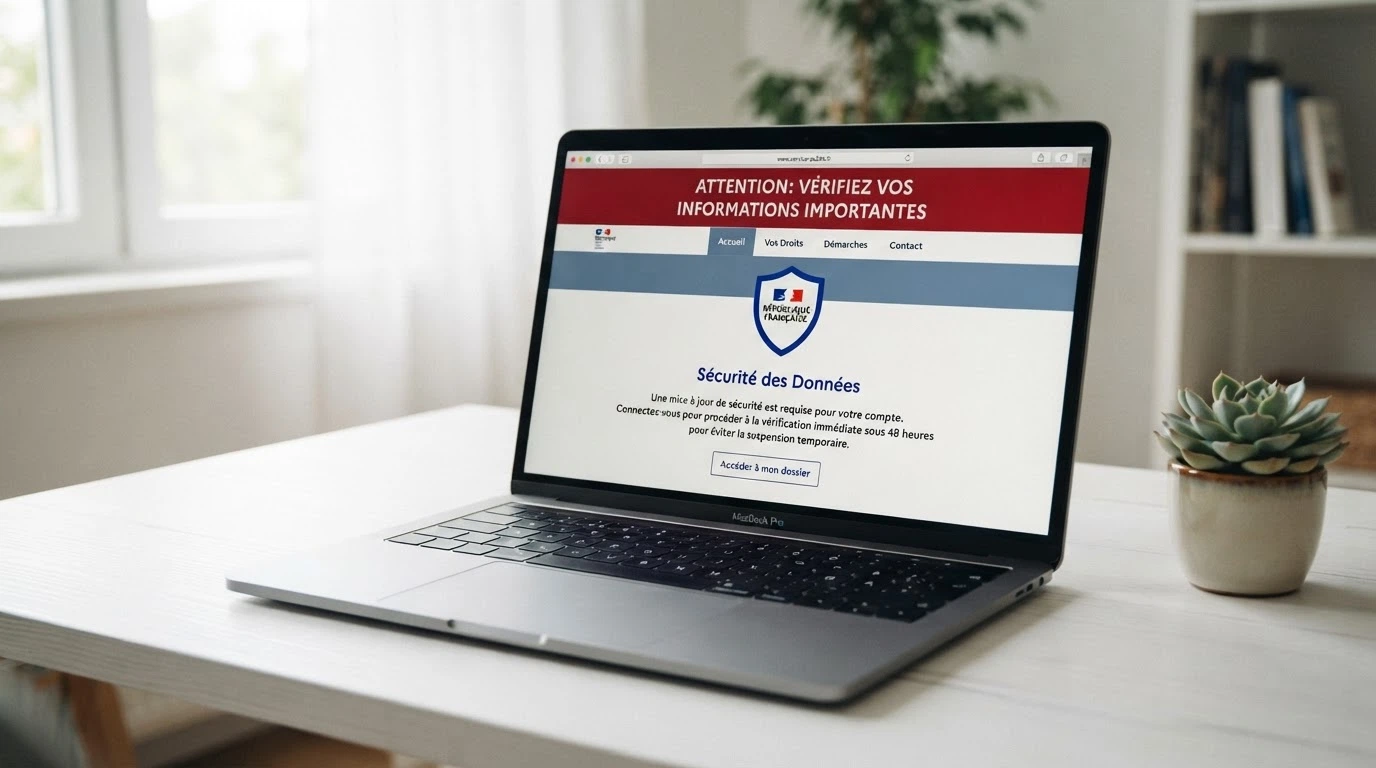 Page d'accueil du site anj.fr avec l'avertissement « offre illégale » et le logo de l'Autorité nationale des jeux