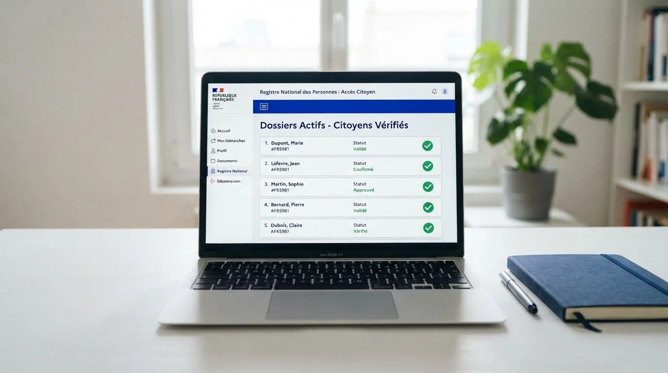 Capture d'écran du registre officiel des opérateurs agréés sur le site de l'ANJ (anj.fr) avec la liste des 16 opérateurs autorisés en France