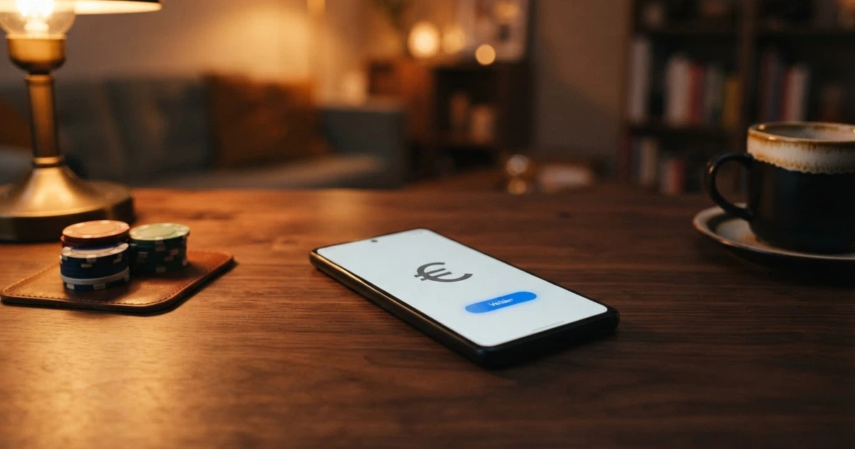 Interface de paiement PayPal affichée sur l'écran d'un site de jeux d'argent en ligne